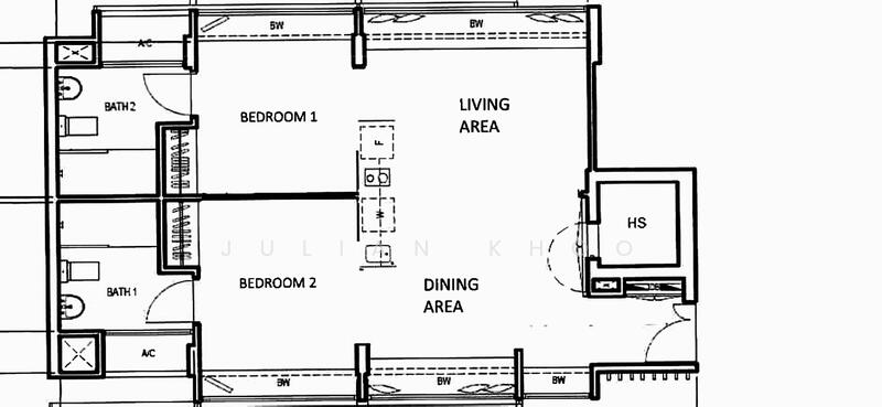 Lotus at Paya Lebar, 11 Paya Lebar Road, 2 Bedrooms, 818 sqft, Apartment For Rent, by Julian Khoo, 25083741 - PropertyGuru.com.sg