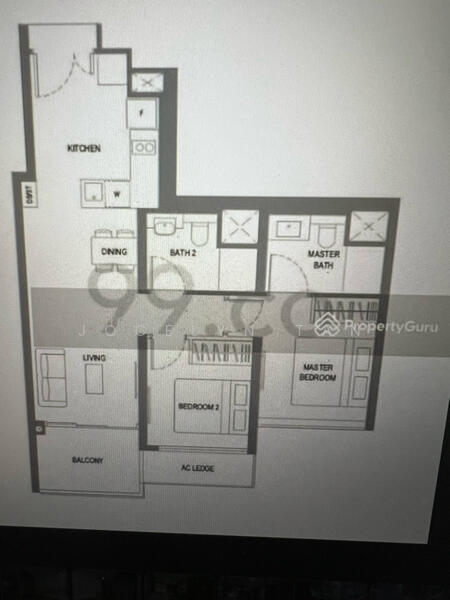Twin VEW, 91 West Coast Vale, 2 Bedrooms, 742 sqft, Condominium For Rent, by Jocelyn Tan, 25085687 - PropertyGuru.com.sg