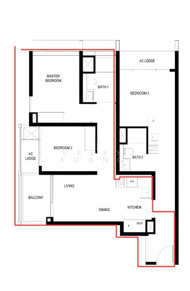 The M, 30 Middle Road, 2 Bedrooms, 600 sqft, Condominium For Rent, by Paley Kuang, 25089661 - PropertyGuru.com.sg