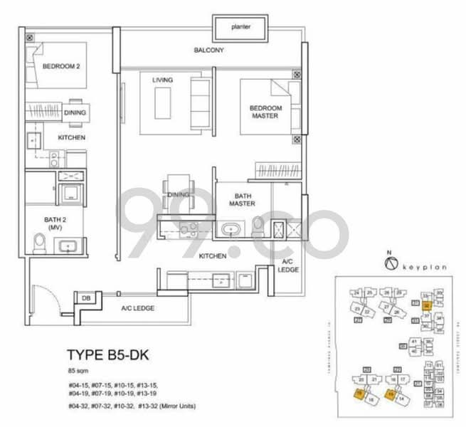 The Santorini, 25 Tampines Street 86, 1 Bedroom, 600 sqft, Condominium For Rent, by Meg Wong, 25092001 - PropertyGuru.com.sg