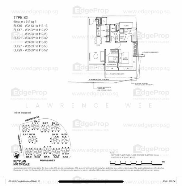 Coco Palms, 15 Pasir Ris Grove, 2 Bedrooms, 743 sqft, Condominium For Rent, by Lawrence Wee, 25092529 - PropertyGuru.com.sg