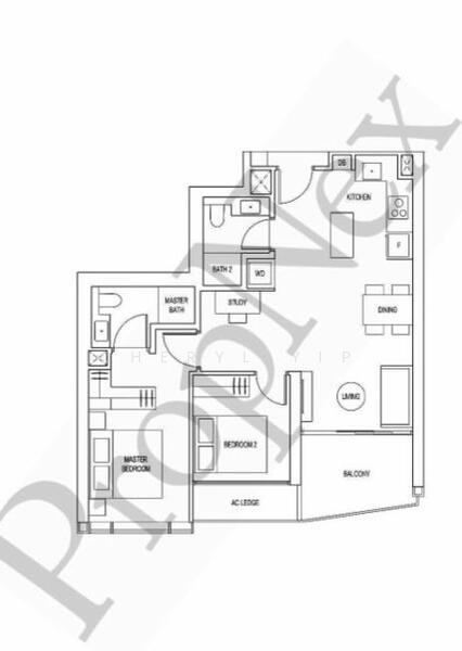 Artra, 12 Alexandra View, 2 Bedrooms, 829 sqft, Condominium For Rent, by Cheryl Yip, 25093008 - PropertyGuru.com.sg