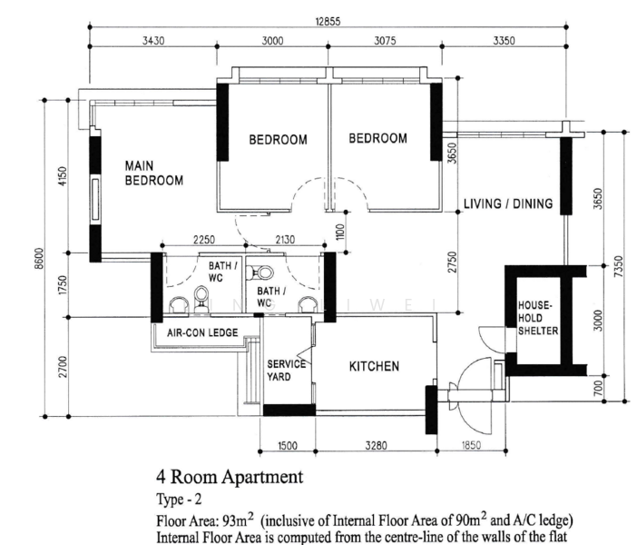 31 Ghim Moh Link, 31 Ghim Moh Link, 3 Bedrooms, 1,001 sqft, HDB Flat For Rent, by Ling Liwei, 25093297 - PropertyGuru.com.sg