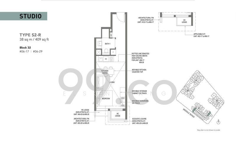 The M, 32 Middle Road, 1 Bedroom, 409 sqft, Condominium For Sale, by Elson Wang, 25096812 - PropertyGuru.com.sg