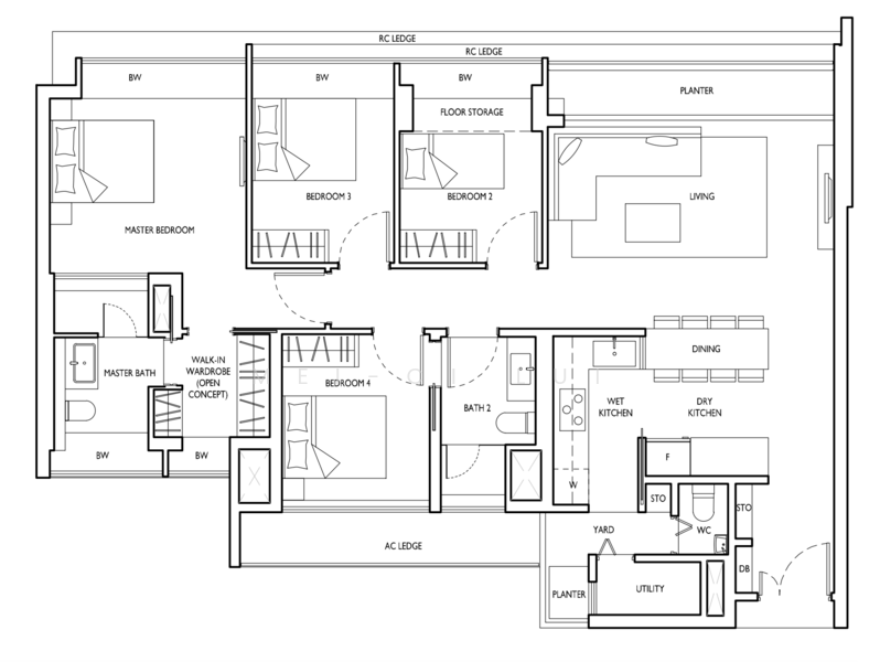 D'Nest, 137 Pasir Ris Grove, 4 Bedrooms, 1,410 sqft, Condominium For Rent, by Mei-Ci Lui, 25099026 - PropertyGuru.com.sg