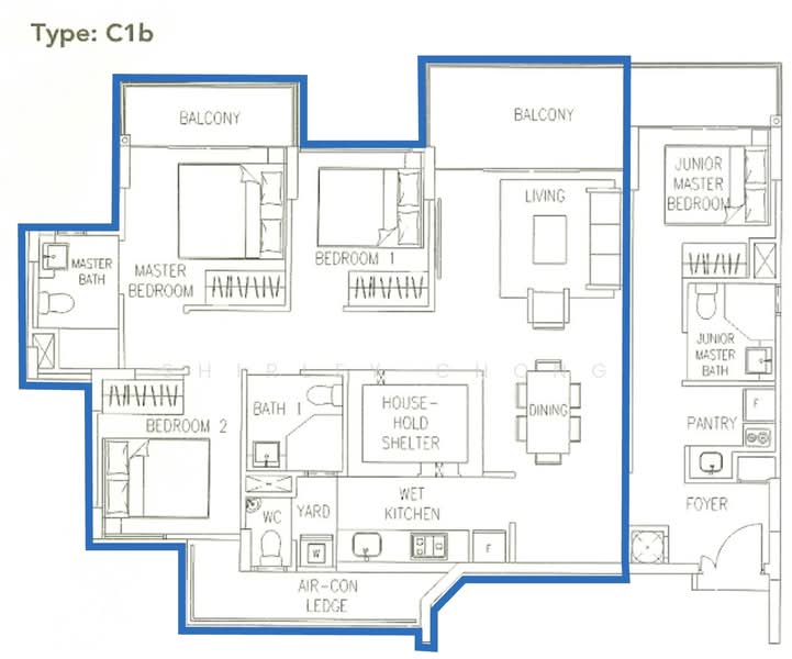 Watercolours, 35 Pasir Ris Link, 3 Bedrooms, 1,000 sqft, Executive Condominium For Rent, by Shirley Chong, 25100605 - PropertyGuru.com.sg