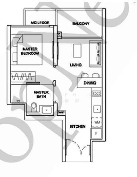 Stirling Residences, 25 Stirling Road, 1 Bedroom, 506 sqft, Condominium For Rent, by Joseph Ng 黄德顺, 25101854 - PropertyGuru.com.sg