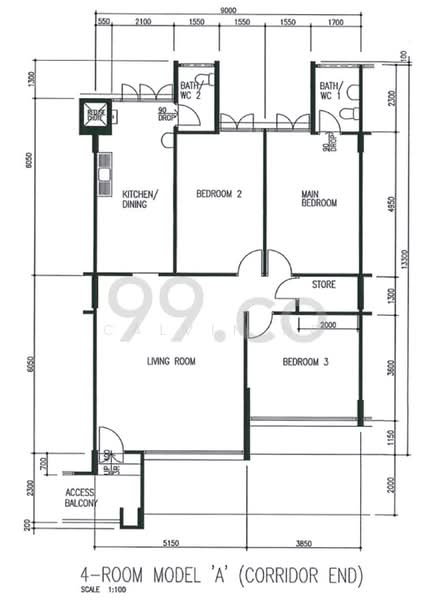 337 Bukit Batok Street 34, 337 Bukit Batok Street 34, 1 Bedroom, 129 sqft, HDB Flat For Rent, by Calvin Ng, 25101921 - PropertyGuru.com.sg