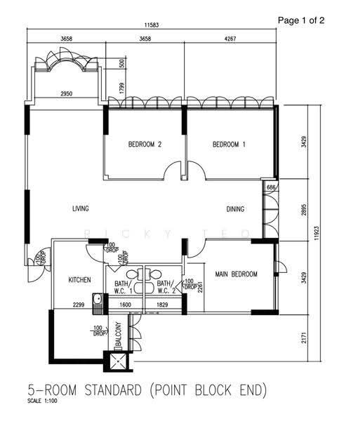 1 Queen's Road, 1 Queen's Road, Tanglin / Holland / Bukit Timah, 4 Bedrooms, 1,324 sqft, HDB Flat For Rent, by Ricky Teo, 25103319 - PropertyGuru.com.sg