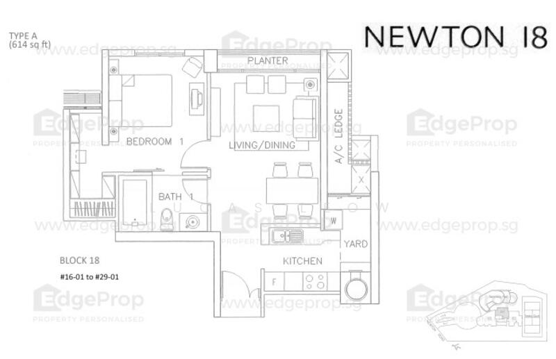 Newton 18, 18 Newton Road, 1 Bedroom, 614 sqft, Apartment For Rent, by Lucas Leow, 25104258 - PropertyGuru.com.sg