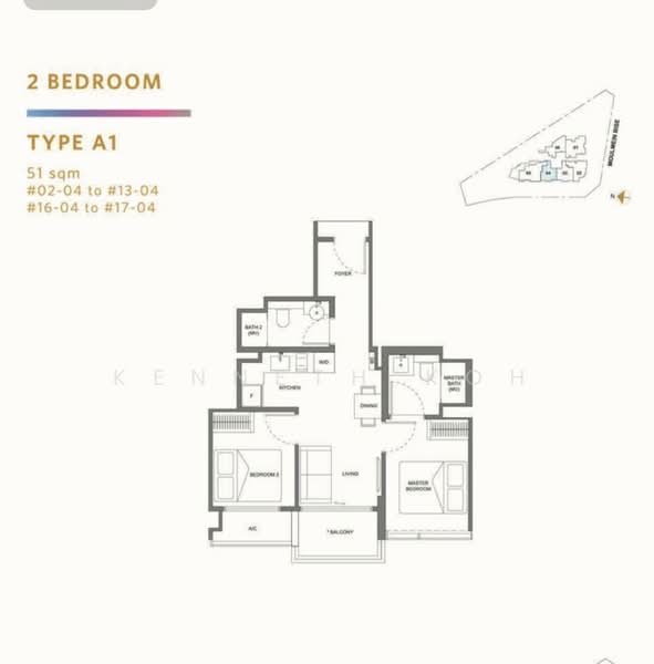 Neu at Novena, 27 Moulmein Rise, 2 Bedrooms, 549 sqft, Condominium For Sale, by Kenneth Koh, 25105634 - PropertyGuru.com.sg