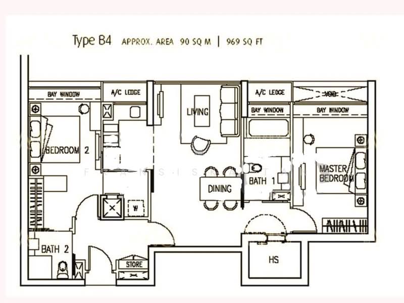 Park Infinia at Wee Nam, 2 Lincoln Road, 2 Bedrooms, 893 sqft, Condominium For Rent, by Fransiska Tan, 25107612 - PropertyGuru.com.sg