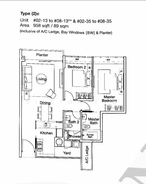 For Rent Ferraria Park Condo