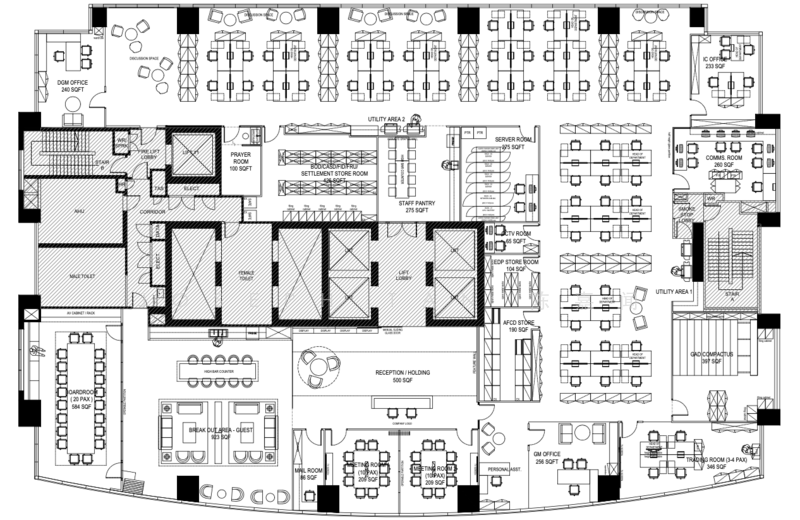 Prudential Tower, 30 Cecil Street, 2,192 sqft, Office For Rent, by Joseph Tan 陈嘉闻, 25115355 - CommercialGuru.com.sg