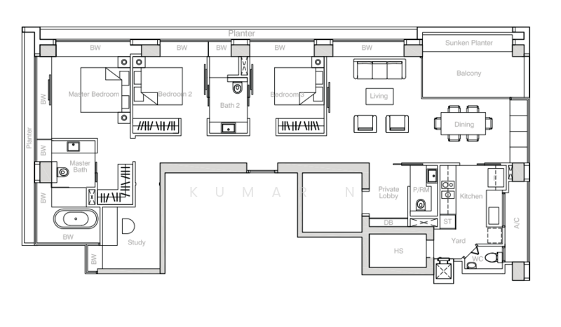 Nouvel 18, 16 Anderson Road, 4 Bedrooms, 1,765 sqft, Condominium For Rent, by Kumar N, 25117080 - PropertyGuru.com.sg