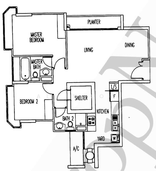 Le Crescendo, 233 Paya Lebar Road, 2 Bedrooms, 915 sqft, Condominium For Rent, by Alvin Low, 25117947 - PropertyGuru.com.sg