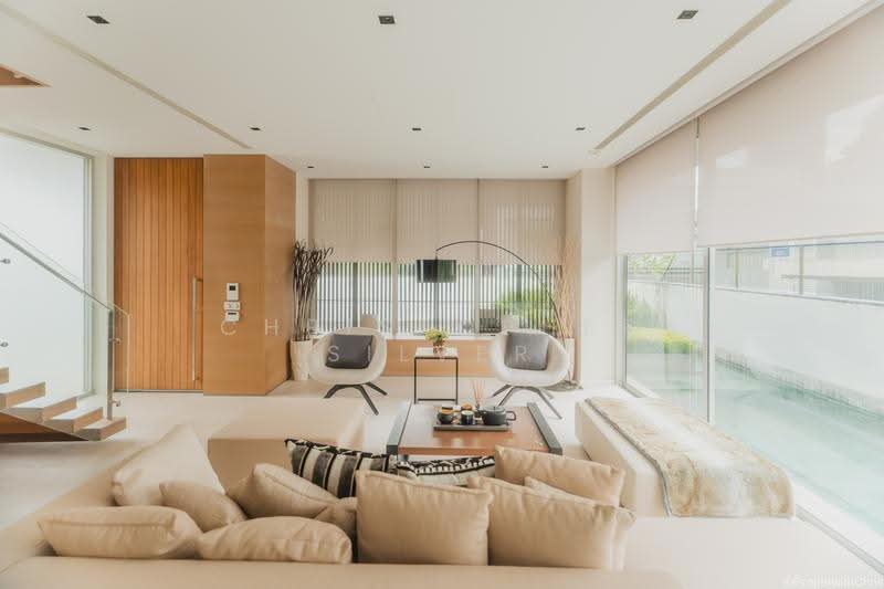 Michaels' Residences, Almond Avenue, Dairy Farm / Bukit Panjang / Choa Chu Kang, 5 Bedrooms, 5,389 sqft, Detached House For Sale, by Christopher Silver, 25118475 - Living Room - PropertyGuru.com.sg