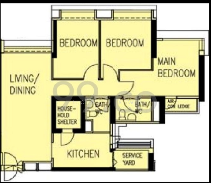 62B Strathmore Avenue, 62B Strathmore Avenue, 3 Bedrooms, 990 sqft, HDB Flat For Rent, by Jon Law, 25120879 - PropertyGuru.com.sg