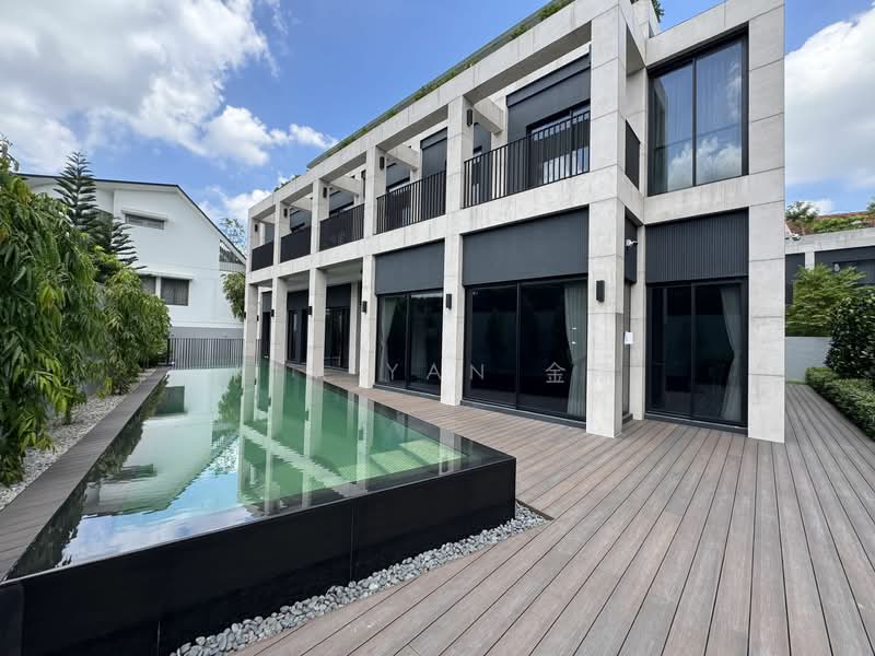 For Sale - brand new and freehold bungalow with Lift & Pool, Ample parking at basement, huge for 3 generations