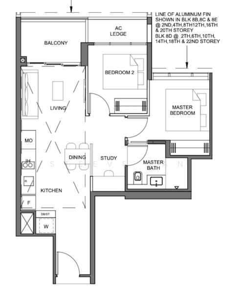 Parc Clematis, 8 Jalan Lempeng, Buona Vista / West Coast / Clementi New Town, 2 Bedrooms, 893 sqft, Condominium For Rent, by Steeve Tan, 25127079 - PropertyGuru.com.sg