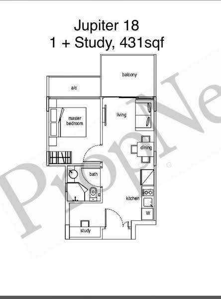 Jupiter 18, 18 Lorong 102 Changi, East Coast / Marine Parade, 1 Bedroom, 431 sqft, Condominium For Rent, by Grace Wong, 25134959 - PropertyGuru.com.sg