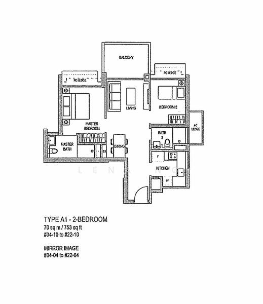 The Topiary, 13 Fernvale Lane, Seletar / Yio Chu Kang, 2 Bedrooms, 753 sqft, Executive Condominium For Rent, by Lena Ng, 25139158 - PropertyGuru.com.sg