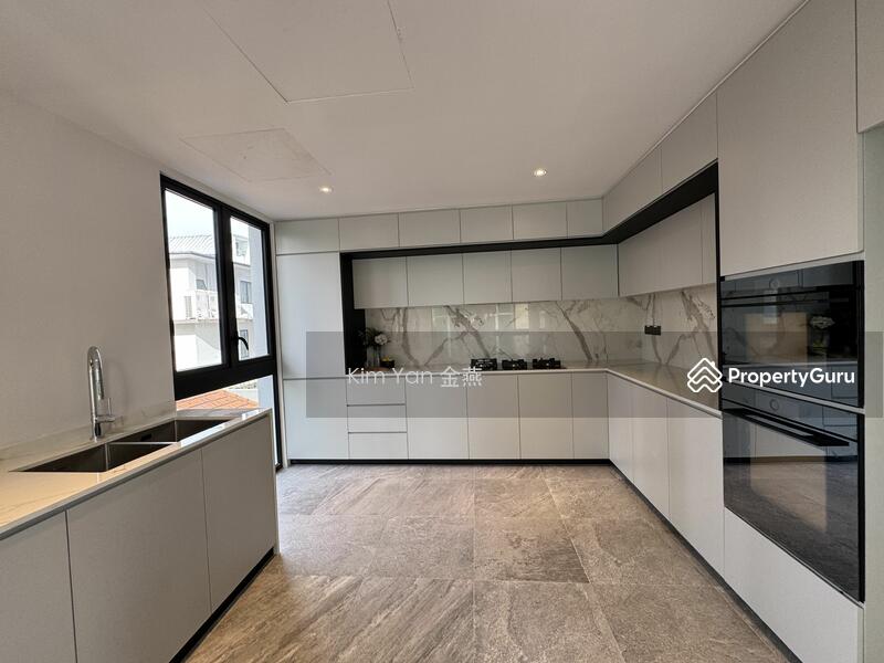For Sale - Brand New & Luxury, Freehold bungalow with swimming Pool, park 6 cars inside