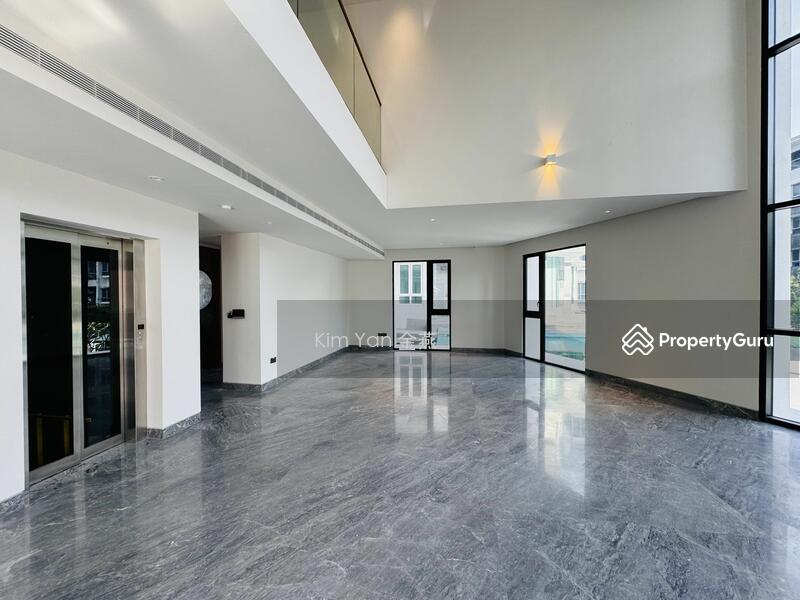 For Sale - Brand New & Luxury, Freehold bungalow with swimming Pool, park 6 cars inside