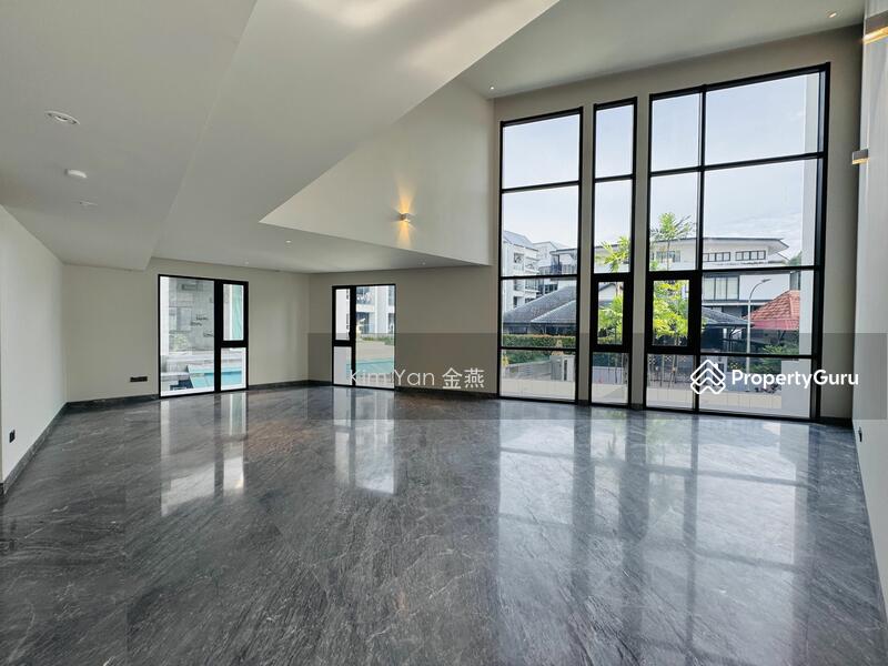 For Sale - Brand New & Luxury, Freehold bungalow with swimming Pool, park 6 cars inside