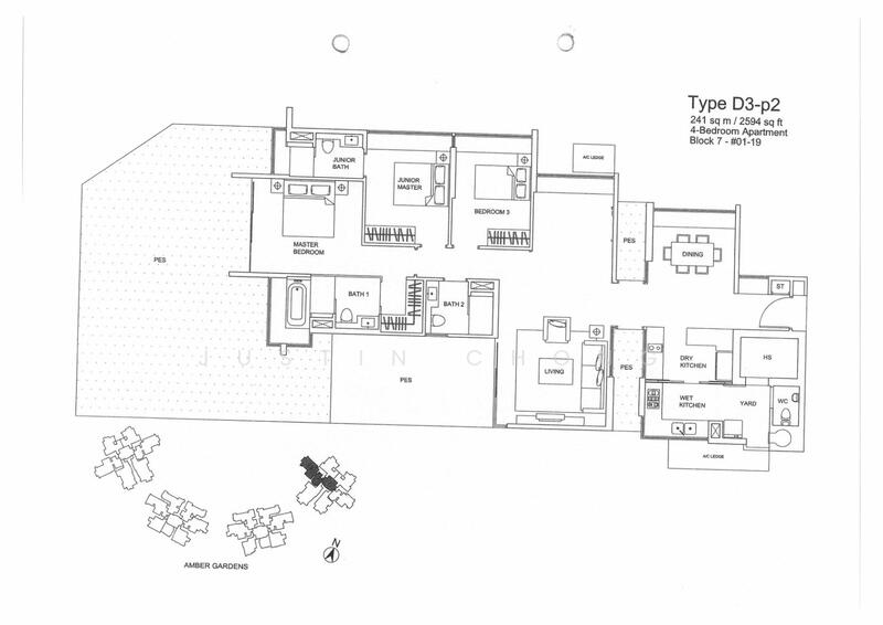 3 Bedroom Layout