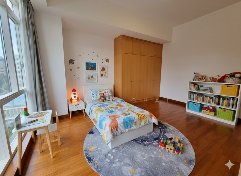 Orchard Scotts, 3 Anthony Road, 4 Bedrooms, 2,508 sqft, Condominium For Rent, by Carol Chai, 25142212 - Common Bedroom 1 (staged) - PropertyGuru.com.sg