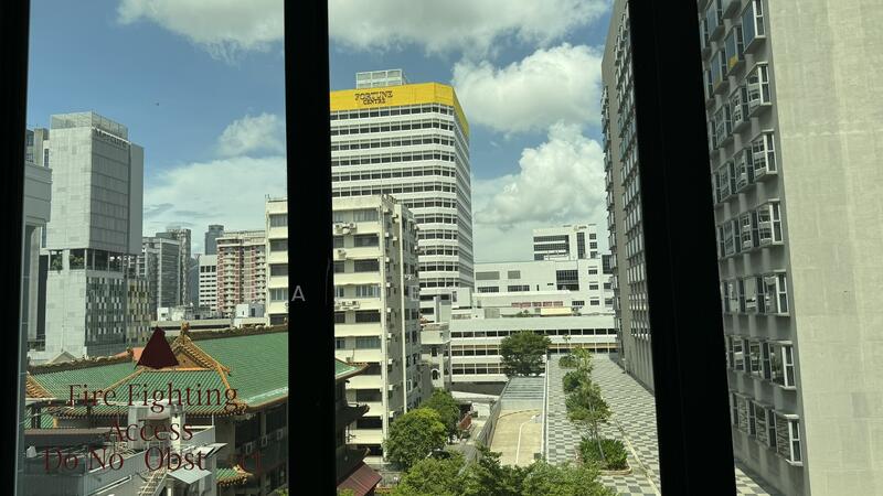 The Bencoolen, 180B Bencoolen Street, 754 sqft, Office For Rent, by Walter Lau, 25143363 - Window view from office unit - CommercialGuru.com.sg