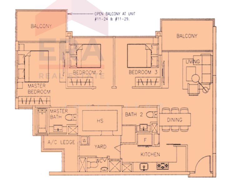 The Canopy, 81 Yishun Avenue 11, 3 Bedrooms, 1,195 sqft, Executive Condominium For Rent, by Louis Leow, 25144031 - PropertyGuru.com.sg