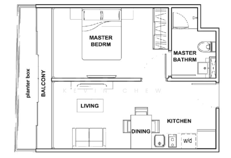 Suites @ Guillemard, 70 Lim Ah Woo Road, 1 Bedroom, 463 sqft, Apartment For Rent, by Kevin Chew, 25145527 - PropertyGuru.com.sg