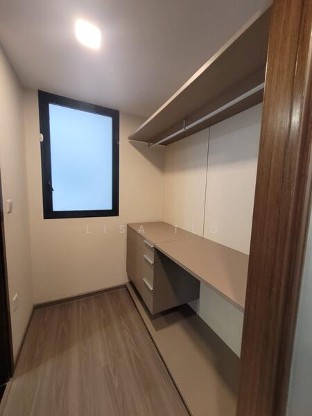 Master room walk in wardrobe