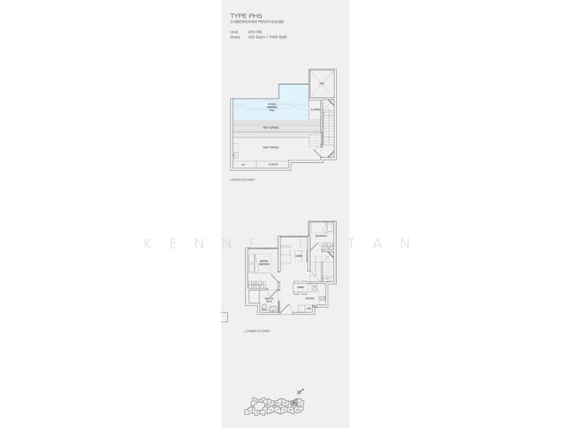 Eon Shenton, 70 Shenton Way, 2 Bedrooms, 1,109 sqft, Apartment For Rent, by Kenneth Tan, 25147243 - PropertyGuru.com.sg