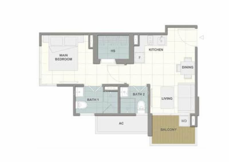 Forte Suites, 88 Mergui Road, Farrer Park / Serangoon Rd, 1 Bedroom, 441 sqft, Condominium For Sale, by Jann Neo, 25147353 - PropertyGuru.com.sg