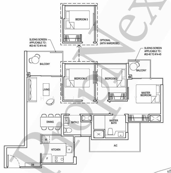 Grandeur Park Residences, 1 Bedok South Avenue 3, 3 Bedrooms, 882 sqft, Condominium For Rent, by Charles Goy, 25147752 - PropertyGuru.com.sg