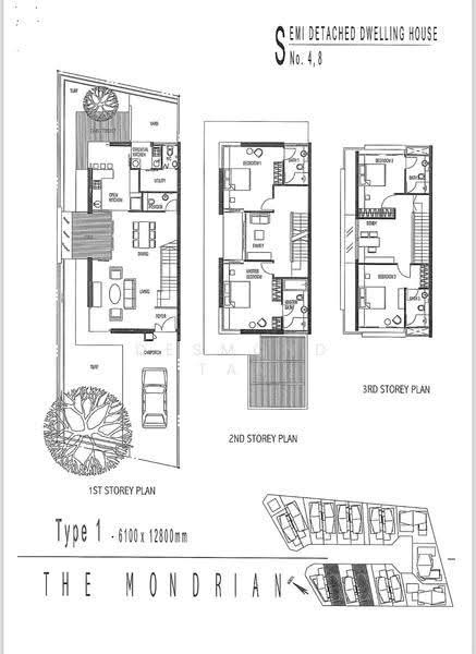 The Mondrian, Hindhede Place, Clementi Park / Upper Bukit Timah, 4 Bedrooms, 2,175 sqft, Semi-Detached House For Rent, by Desmond Tan, 25148118 - PropertyGuru.com.sg