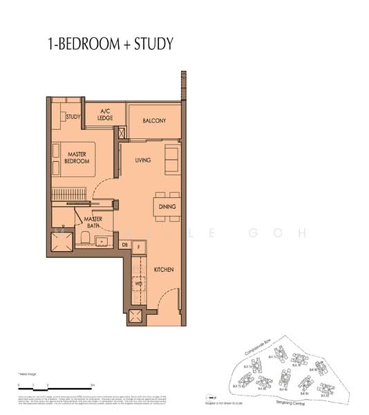 Sengkang Grand Residences, 86 Compassvale Bow, 1 Bedroom, 474 sqft, Condominium For Rent, by Michelle Goh, 25153163 - PropertyGuru.com.sg