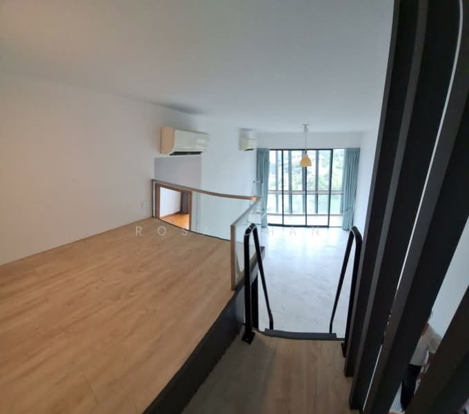 The Tennery, 3A Woodlands Road, 1 Bedroom, 614 sqft, Condominium For Rent, by Rosa Chan, 25153273 - Cozy View from Loft - PropertyGuru.com.sg
