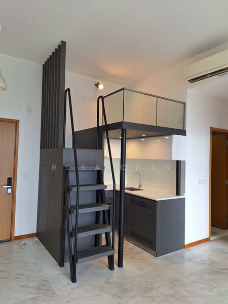 The Tennery, 3A Woodlands Road, 1 Bedroom, 614 sqft, Condominium For Rent, by Rosa Chan, 25153273 - Loft / Kitchen - PropertyGuru.com.sg
