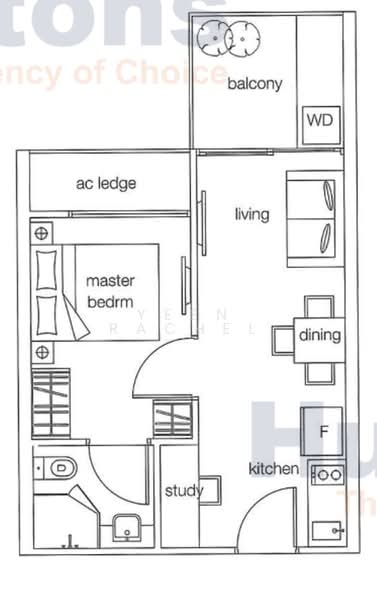 NottingHill Suites, 29A Toh Tuck Road, 1 Bedroom, 398 sqft, Apartment For Rent, by Rachel Yeen, 25155990 - PropertyGuru.com.sg