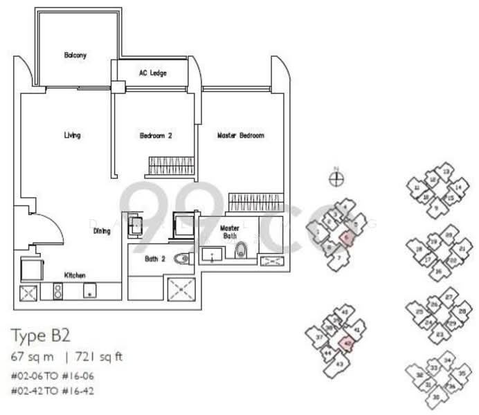Lakeville, 11 Jurong Lake Link, 2 Bedrooms, 721 sqft, Condominium For Rent, by Darren Lim, 25156259 - PropertyGuru.com.sg