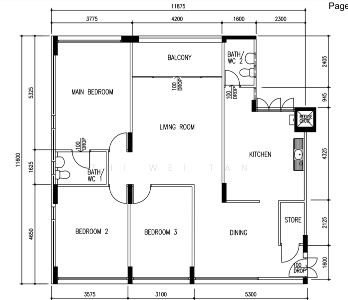 112 Simei Street 1, 112 Simei Street 1, 3 Bedrooms, 1,323 sqft, HDB Flat For Rent, by Zhi Wei Tan, 25157148 - PropertyGuru.com.sg