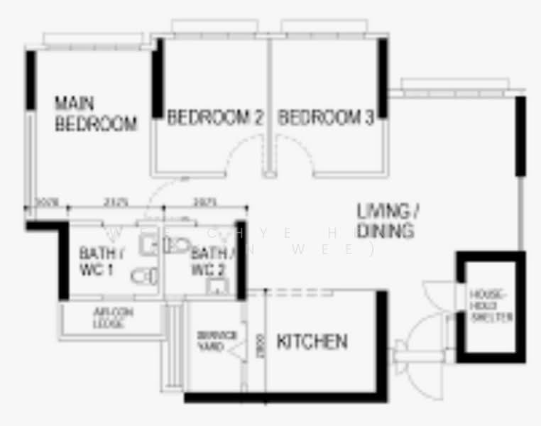 23 Jalan Membina, 23 Jalan Membina, Room Rental, 150 sqft, HDB Flat For Rent, by Wee Chye Heng (Alan Wee), 25161265 - PropertyGuru.com.sg