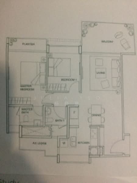 Terrene at Bukit Timah, 111 Jalan Jurong Kechil, 2 Bedrooms, 990 sqft, Condominium For Rent, by Julia Yeo 杨舒慧, 25161668 - PropertyGuru.com.sg