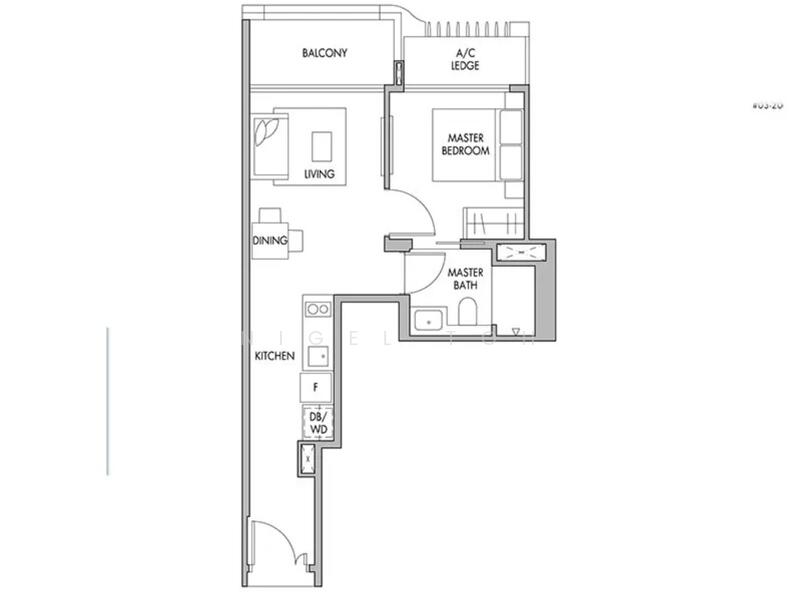 The Tre Ver, 60 Potong Pasir Avenue 1, 1 Bedroom, 495 sqft, Condominium For Rent, by Nigel Toh, 25165867 - PropertyGuru.com.sg