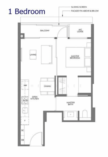 Meyer Mansion, 79 Meyer Road, 1 Bedroom, 484 sqft, Condominium For Rent, by Cherie Lee, 25167638 - PropertyGuru.com.sg