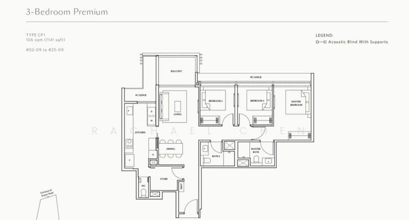 MEYER BLUE, 83 Meyer Road, 3 Bedrooms, 1,141 sqft, Condominium For Sale, by Rachael Chen, 25168028 - PropertyGuru.com.sg